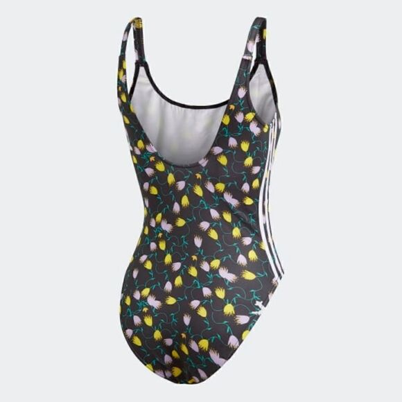 Adidas Originals Allover Print AOP Black Bodysuit - Picture 6 of 10
